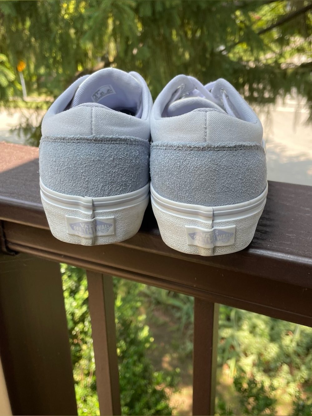 ๐ VANS Era Suede 'Drizzle Ballad Blue' Colorblock Sneakers Women's Size 8.5 - Picture 3 of 9